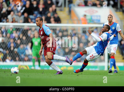 Calcio - Barclays Premier League - Blackburn Rovers v Aston Villa - Ewood Park Foto Stock