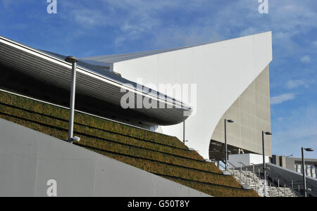 Vista generale del Centro Acquatico durante i Campionati britannici di gas Swimming al Centro Acquatico nel Parco Olimpico di Londra. Foto Stock