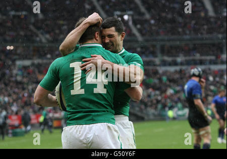 Il Rugby - RBS 6 Nazioni Campionato 2012 - Francia v Irlanda - Stade de France Foto Stock