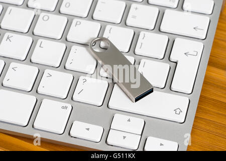 Unità flash USB, close-up Foto Stock