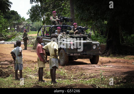 Sierra Leone par. Foto Stock