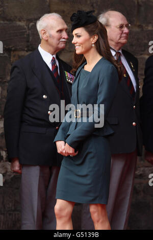 Royal visita a Leicester Foto Stock