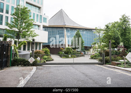 Il Design Museum (ex Commonwealth Institute) su Kensington High Street, London, England, Regno Unito Foto Stock