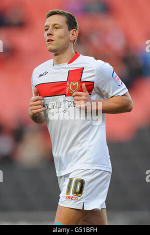 Calcio - npower Football League One - Milton Keynes Dons v Oldham Athletic - stadio:mk. Charlie MacDonald, Milton Keynes Dons Foto Stock