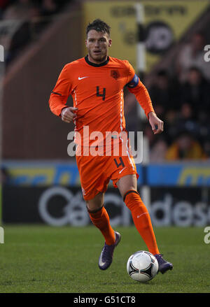 Calcio - UEFA Campionato europeo under 21 2013 - Gruppo Ten - Scozia / Paesi Bassi - St Mirren Park. Bram Nuytinck dei Paesi Bassi Foto Stock