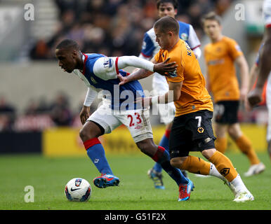 Calcio - Barclays Premier League - Wolverhampton Wanderers v Blackburn Rovers - Molineux Stadium Foto Stock