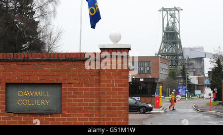 Daw Mill Colliery Foto Stock