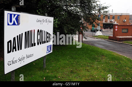 Daw Mill Colliery Foto Stock