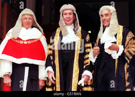 Chief Justice Woolf & Irvine Foto Stock