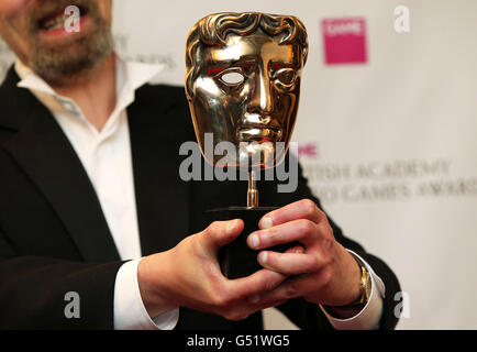 Gioco premi British Academy Video Games Awards - Londra Foto Stock