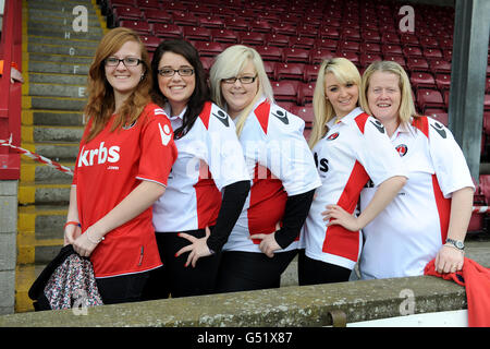 Calcio - npower Football League One - Scunthorpe United v Charlton Athletic - Glanford Park Foto Stock