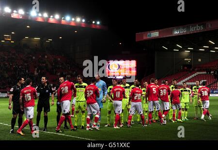 Calcio - npower Football League One - Charlton Athletic v Yeovil Town - La Valle Foto Stock