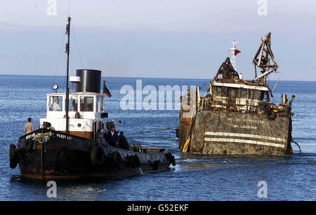 Recuperate Solway Harvester Foto Stock