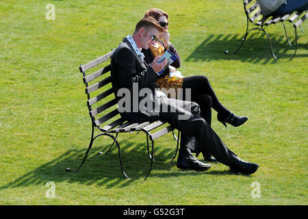 Horse Racing - Inverno Derby Day - Lingfield Park Foto Stock