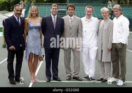 Il duca di York Tennis Foto Stock