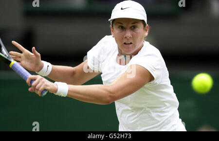 Wimbledon Tennis Seles Foto Stock