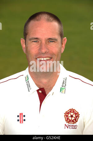 Cricket - 2012 Northamptonshire Photocall - County Ground. Andrew Hall del Northamptonshire Foto Stock