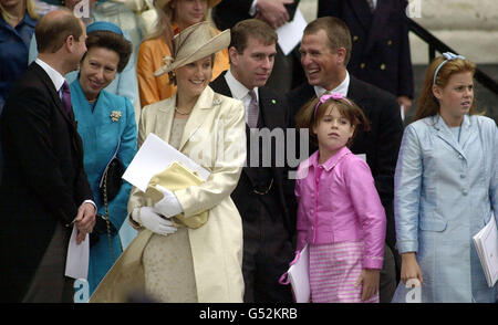 La regina madre della famiglia di servizio Foto Stock