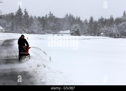 Previsioni di primavera - 3 aprile Foto Stock