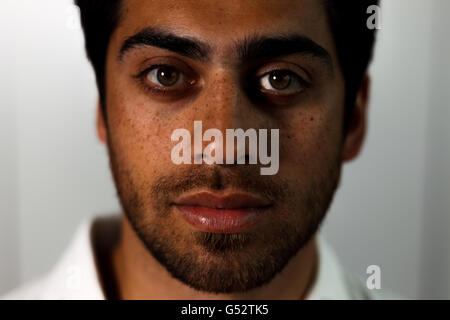 Cricket - 2012 Lancashire Photocall - Old Trafford. Lancashires Naqaash Tahir Foto Stock