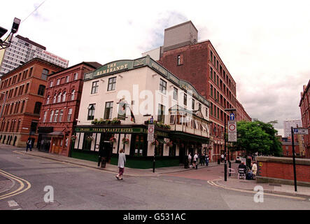 Canal Street Rembrandt pub Foto Stock