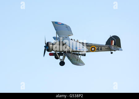 Regno Unito, Scozia, East Lothian, North Berwick, pesce spada all'annuale Scotlands Airshow nazionali in Oriente Fortune, un pesce spada dal passato Foto Stock