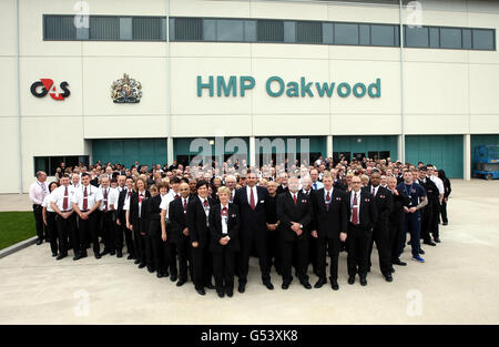 HMP Oakwood apre Foto Stock