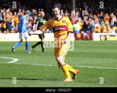 Calcio - Clydesdale Bank Premier League Scozzese - Motherwell v St Johnstone - Fir Park Foto Stock