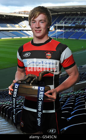 Rugby Union - Sotto 18's e sotto 16's RBS Youth League Cup - Photo-Calls Murrayfield Stadium Foto Stock