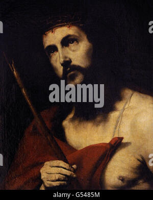 Jose de Ribera (1591-1652). Pittore spagnolo. Ecce Homo, 1632-1634. Lo stato Museo Hermitage. San Pietroburgo. La Russia. Foto Stock