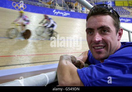 Olympics Jason Queally Foto Stock