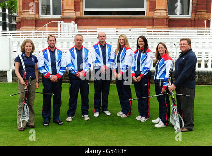 Tiro con l'Arco - Team GB Conferenza stampa - Lords Cricket Ground Foto Stock