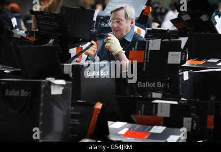 London Mayoral elezione Foto Stock