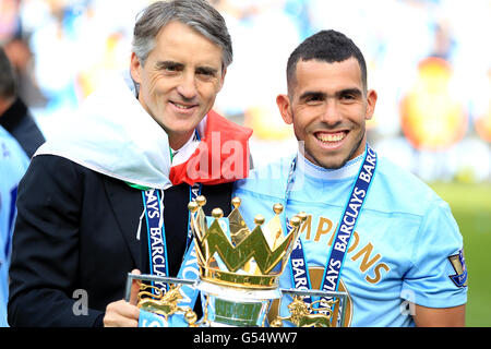 Calcio - Barclays Premier League - Manchester City v Queens Park Rangers - Etihad Stadium Foto Stock