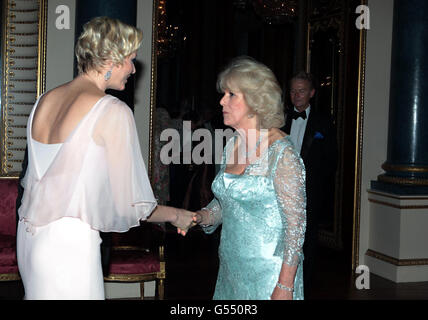 Monarchi sovrano Giubileo la cena Foto Stock