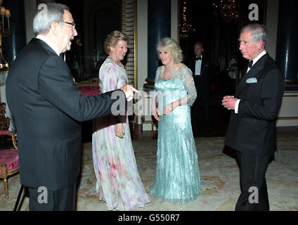 Monarchi sovrano Giubileo la cena Foto Stock