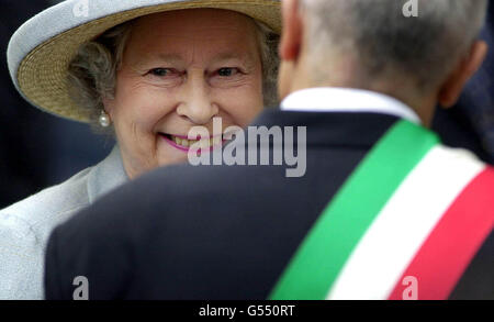 Royalty - Queen Elizabeth II Visita di Stato in Italia Foto Stock