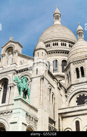 Basilica del Sacro Cuore di Gesù a Parigi, Francia Foto Stock