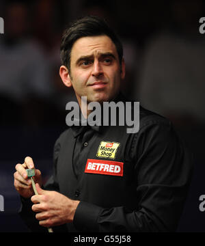 Snooker - Betfred.com World Snooker Championships - giorno dodici - al Crucible Theatre Foto Stock