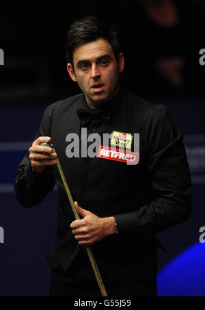 Snooker - Betfred.com World Snooker Championships - giorno dodici - al Crucible Theatre Foto Stock