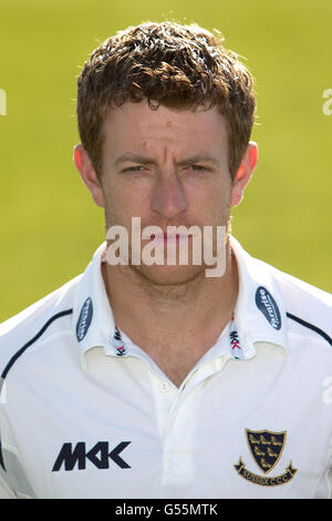 Cricket - 2012 Sussex CCC Photocall - PROBIZ County Ground. James Anyon, Sussex Foto Stock