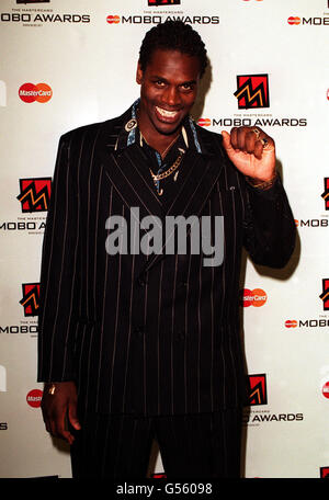 Premi MOBO Audley Harrison Foto Stock