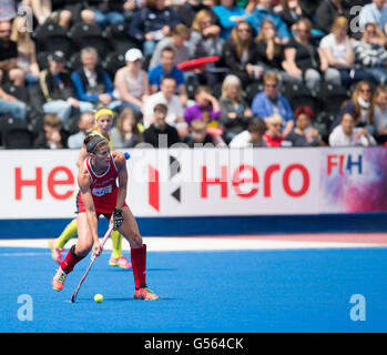 Investec Womens Hockey Champions Trophy 2016, Queen Elizabeth Olympic Park, Giugno 2016. Foto Stock