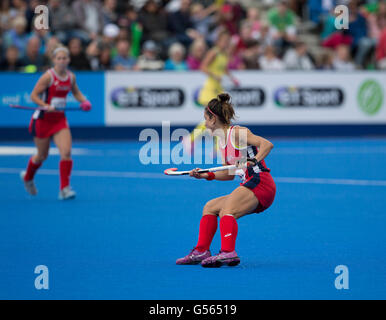 Investec Womens Hockey Champions Trophy 2016, Queen Elizabeth Olympic Park, Giugno 2016. Foto Stock