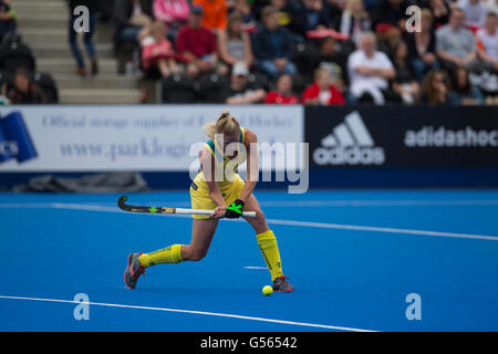 Investec Womens Hockey Champions Trophy 2016, Queen Elizabeth Olympic Park, Giugno 2016. Foto Stock