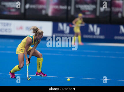 Investec Womens Hockey Champions Trophy 2016, Queen Elizabeth Olympic Park, Giugno 2016. Foto Stock