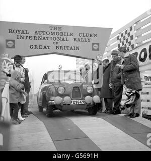 Rally - XIV RAC Rally Internazionale - Londra Foto Stock