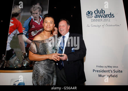 Rugby Union - Scottish Rugby Union Club Awards cena - Murrayfield Foto Stock