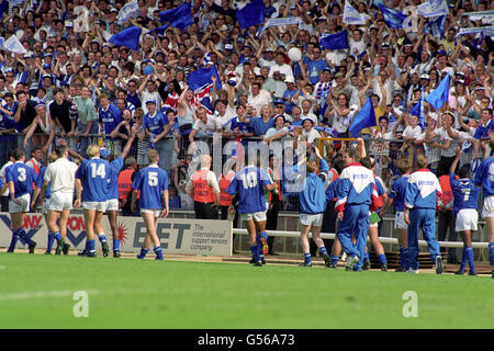 Calcio - Barclays League Division tre - playoff finali - Peterborough Regno v Stockport County Foto Stock