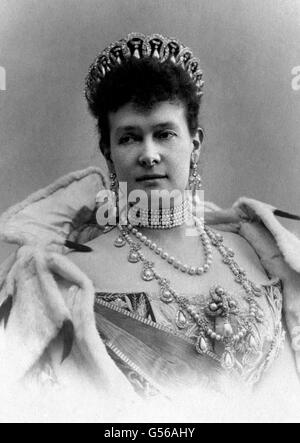 La granduchessa VLADIMIR DELLA RUSSIA c1890 Foto Stock